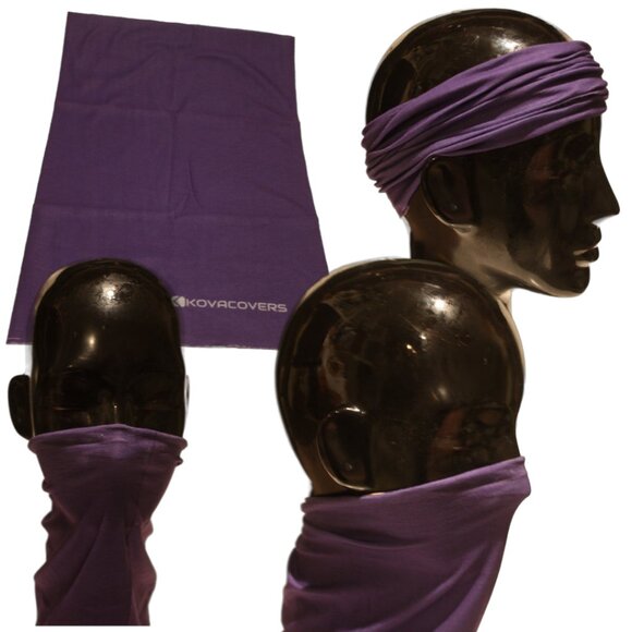 Multi Functional Head Wear - Neck Gaiter - Face Cover - Bandana - HeadBand - Picture 1 of 3